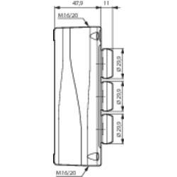 BACO LBX30430, 224235 tlačítko, 1 ks
