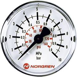 IMI NORGREN manometr 18-015-885 Připojení (manometr): zadní strana 0 do 6 bar Vnější závit R1/8 1 ks