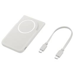 Samsung powerbanka Li-Ion, 5000 mAh, Qi 2, Dodávka energie, USB-C®, šedá