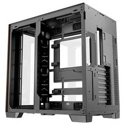 Antec C8 Full Tower PC skříň černá, transparentní, dřevo