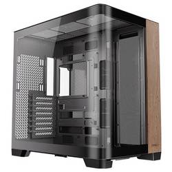 Antec C8 Full Tower PC skříň černá, transparentní, dřevo
