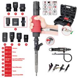 KS Tools 152.1130 Sada VRTÁKŮ pro tlakový vzduch, 9 ks