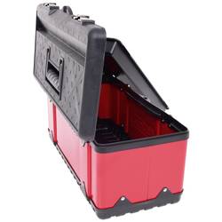 KS Tools 850.0350 8500350 box na nářadí, plast, ocelový plech, černočervená