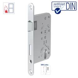 Basi 9810-6522 zadlabací dveřní zámek stříbrná