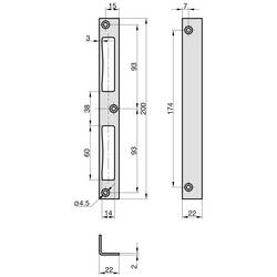 Basi 9502-0200 protiúhelník