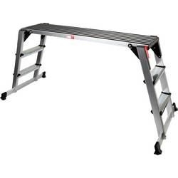 KS Tools 800.0985 hliník sklápěcí schůdky stříbrná, černá