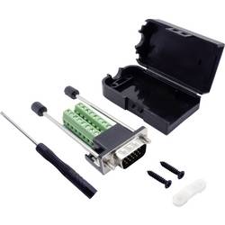 TRU COMPONENTS T1904C098 sada D-SUB kolíkové lišty Pólů: 15 šroubovací 1 ks