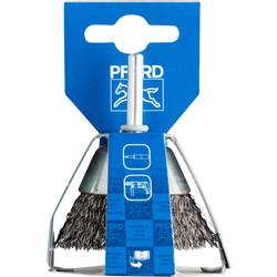 PFERD TOOLS Hrncový kartáč, neoppovaný, TBU Ø 50 mm, Ø 6 mm, ocelový drát Ø 0,30 POS TBU 5010/6 ST 0,30 43703001 5 ks