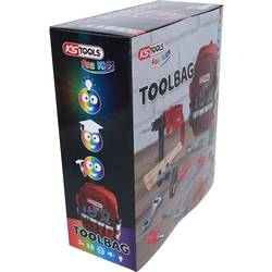 KS Tools 100201 Batoh na nářadí pro děti s sortimentní sadou, 25 ks Werkzeug-Rucksack für Kinder mit Sortiment, 25-tlg