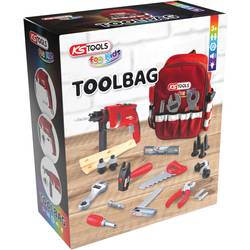 KS Tools 100201 Batoh na nářadí pro děti s sortimentní sadou, 25 ks Werkzeug-Rucksack für Kinder mit Sortiment, 25-tlg