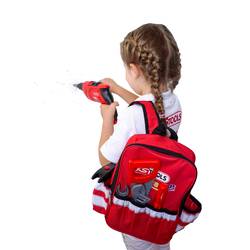 KS Tools 100201 Batoh na nářadí pro děti s sortimentní sadou, 25 ks Werkzeug-Rucksack für Kinder mit Sortiment, 25-tlg