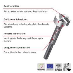 kwb 706316 Foersterův vrták, čelní fréza 16 mm 1 ks