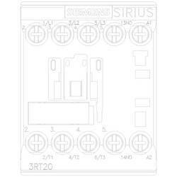 Siemens 3RT2017-1AB01 stykač 3 spínací kontakty 690 V/AC 1 ks