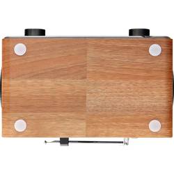 Albrecht DR 865 27865 stolní rádio, DAB+, FM, AUX, bezbariérové, vč. dálkového ovládání, zámek klávesnice, funkce alarmu, dřevo (tmavé)