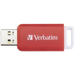 Verbatim V DataBar USB 2.0 Drive USB flash disk 16 GB červená 49453 USB 2.0