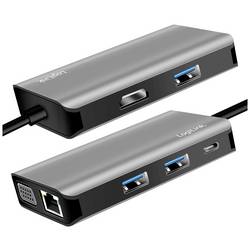 LogiLink USB-C® dokovací stanice UA0410 Vhodné pro značky (dokovací stanice pro notebook): univerzální napájení USB-C®