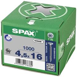 SPAX 1191010400255 R 88091 Senkkopf/T-STAR šroub do dřeva 4 mm 25 mm T-STAR plus ocel WIROX 1000 ks