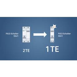 Siemens 5SV13167KK04 proudový chránič/elektrický jistič 2pólový 4 A 0.03 A 230 V