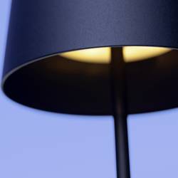 Brilliant G90939/76 Kaami LED stolní lampa 2 W teplá bílá Energetická třída (EEK2021): D (A - G) černá