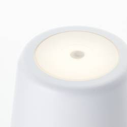 Brilliant G90939/75 Kaami venkovní LED stolní lampa 2 W teplá bílá Energetická třída (EEK2021): D (A - G) bílá