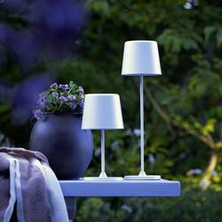 Brilliant G90939/75 Kaami venkovní LED stolní lampa 2 W teplá bílá Energetická třída (EEK2021): D (A - G) bílá