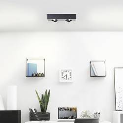 Brilliant G99721/76 Doro LED stropní svítidlo LED GU10 Energetická třída (EEK2021): F (A - G) 4.5 W písková, černá