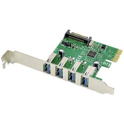 Conceptronic EMRICK U34, 4-Port-USB-3.0 PCI-Express-Karte karta PCI-Express USB 3.2 (Gen 1x1) PCIe