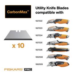 Fiskars 1027230 Univerzální čepele CarbonMax™ 10 ks