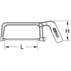KS Tools 907.2130 9072130 oblouk pily na kov