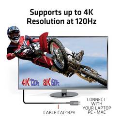 club3D HDMI kabel Zástrčka HDMI-A 20.00 m černá CAC-1379 HDMI kabel