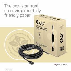 club3D USB adaptér USB 3.2 Gen1 USB-C ® zástrčka, USB-A zásuvka 10.00 m černá CAC-1538