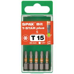 SPAX 5000009192159 Bit TX Pohon (šroubovák): 1/4 (6,3 mm) Typ zakončení: T-STAR plus TX 15 25 mm