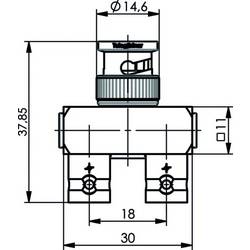 Telegärtner 100123516 100123516 BNC T konektor - 1 ks