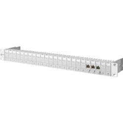 Metz Connect 130920-E 24 portů síťový patch panel 483 mm (19) CAT 6A 1 U stříbrná (metalíza) osazený
