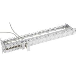 Metz Connect 130920-E 24 portů síťový patch panel 483 mm (19) CAT 6A 1 U stříbrná (metalíza) osazený