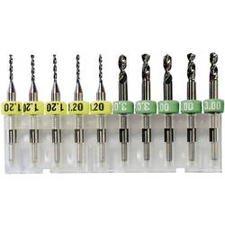Bungard 81002, 81002 sada vrtáků na DPS, 0.6 mm, 0.8 mm, 0.9 mm, 1.1 mm, 1.5 mm, 1.7 mm, 2 mm, 1 sada