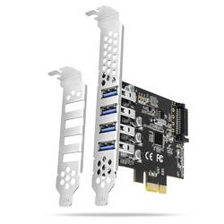 AXAGON PCEU-43RS 4 porty karta USB 3.0 PCIe
