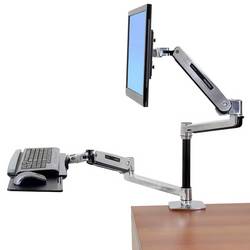 Ergotron držák na stůl pro monitor LX Sit Stand, Desk Mount LCD Arm, Polish 1 Displej: (s)