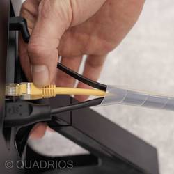 Quadrios 2111C142 2111C142 ochranná spirála pro kabely 4 do 50 mm bílá 1 sada