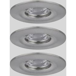 Paulmann 94301 EBL Nova mini Coin LED vestavné svítidlo, LED modul, pevně vestavěné LED, 4 W, železo, sada 3 ks