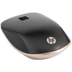 HP 410 Slim myš, přenos bezdrátový, 3 tlačítko, 2000 dpi, černá, stříbrná