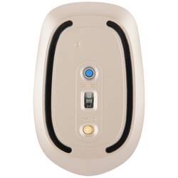 HP 410 Slim myš, přenos bezdrátový, 3 tlačítko, 2000 dpi, černá, stříbrná