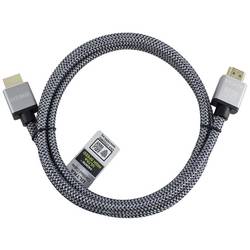 Maxtrack HDMI kabel Zástrčka HDMI-A, Zástrčka HDMI-A 1.50 m černá C 221-1,5HNL 8K UHD HDMI kabel