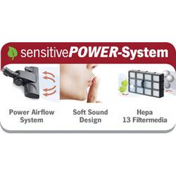Severin S Power snowwhite vysavač 750 W se sáčkem na prach, vč. parketového kartáče