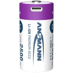 Ansmann LR15 USB-C akumulátor malé mono C Li-Ion 2500 mAh 1.5 V 2 ks