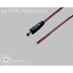 BKL Electronic 075900-750 DC konektor Dutá DC zástrčka - Pocínovaný 5.5 mm 2.1 mm 0.75 m 1 ks Single