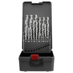 TOOLCRAFT TO-10926867 HSS-G sada spirálových vrtáku do kovu 25dílná Celková délka 195 mm tvrzeno DIN 338 válcová stopka 1 sada