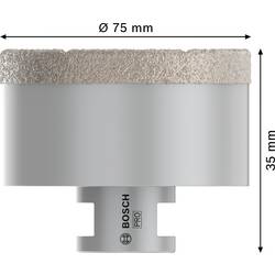 Bosch Accessories Bosch Power Tools 2608587133 diamantový vrták pro vrtání za sucha 75 mm diamantová vrstva 1 ks