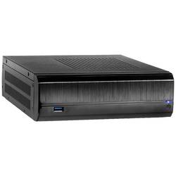 Inter-Tech JX-500 mini tower PC skříň černá s větracími drážkami
