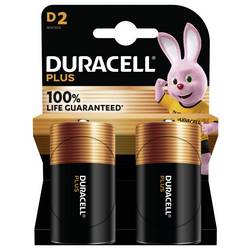 Duracell Plus-D K2 baterie velké mono D alkalicko-manganová 1.5 V 2 ks